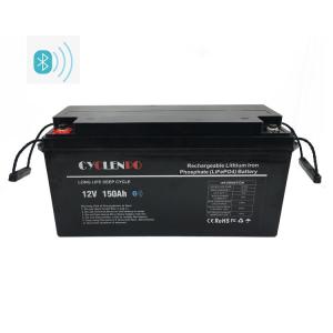 China High Capacity Lithium Ion Lifepo4 Battery Pack 12v 150ah 5 Hours Charge Time wholesale