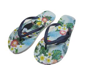 China Unisex Women'S PVC Strap 36-41 Footbed Flip Flops wholesale