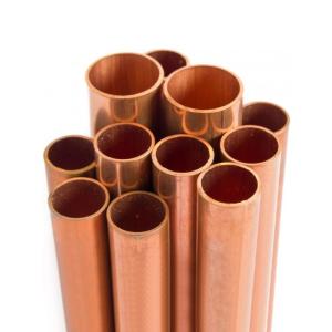 China 4 Inches Copper Pipe Tube For Air Condition Refrigerator 3m 6m Length wholesale