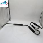 WG9725472080 HOWO Spare Parts Steering Box Oil Return Steel Tube