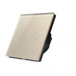 Glomarket 2 Gang Wifi Smart Dimmer Switch Mirror Touch Wall Switch Boards Smart