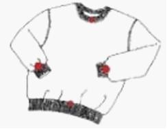 Small cylinder bed three-needle interlock sewing machine(automatic thread trimming) FX720-356T