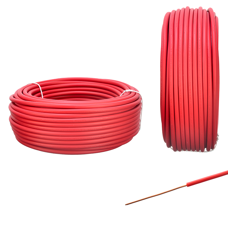 Low Voltage PVC Insulated Solid Copper Single-core Non-sheathed Cables VDE H05V-U BV 0.5 0.75 1.0 mm with PVC Insulation
