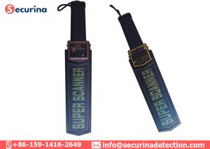China Vibration Alarm Handheld Airport Scanner , Handheld Airport Scanner wholesale