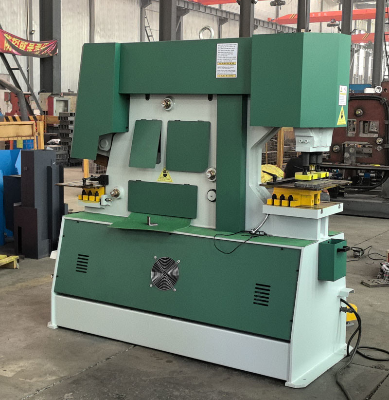 High Accuracy Q35Y-20 Hydraulic Ironworker Machine 100 Ton Multifuction Punch Shear Notch Bend Pipe Cut Machine