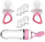 Leakproof Baby Silicone Food Teether Pacifier Durable Odorless