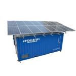 Camara de Frio Solar para Alimentos con Paneles Solares de 300w*16 y Inversor de