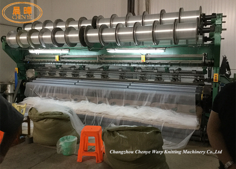 Agricultural E6 Gauge SRCP Raschel Shade Net Making Machine