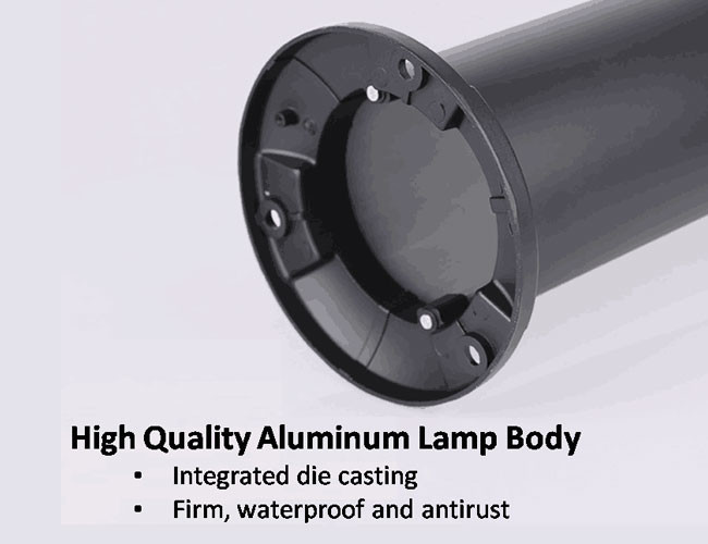 Super Bright Solar Lawn Lights 30cm 6400mAH 36V Outdoor Waterproof Garden Lights