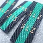 Soft Silk Straight Cut ODM Screen Printing Clothing Labels