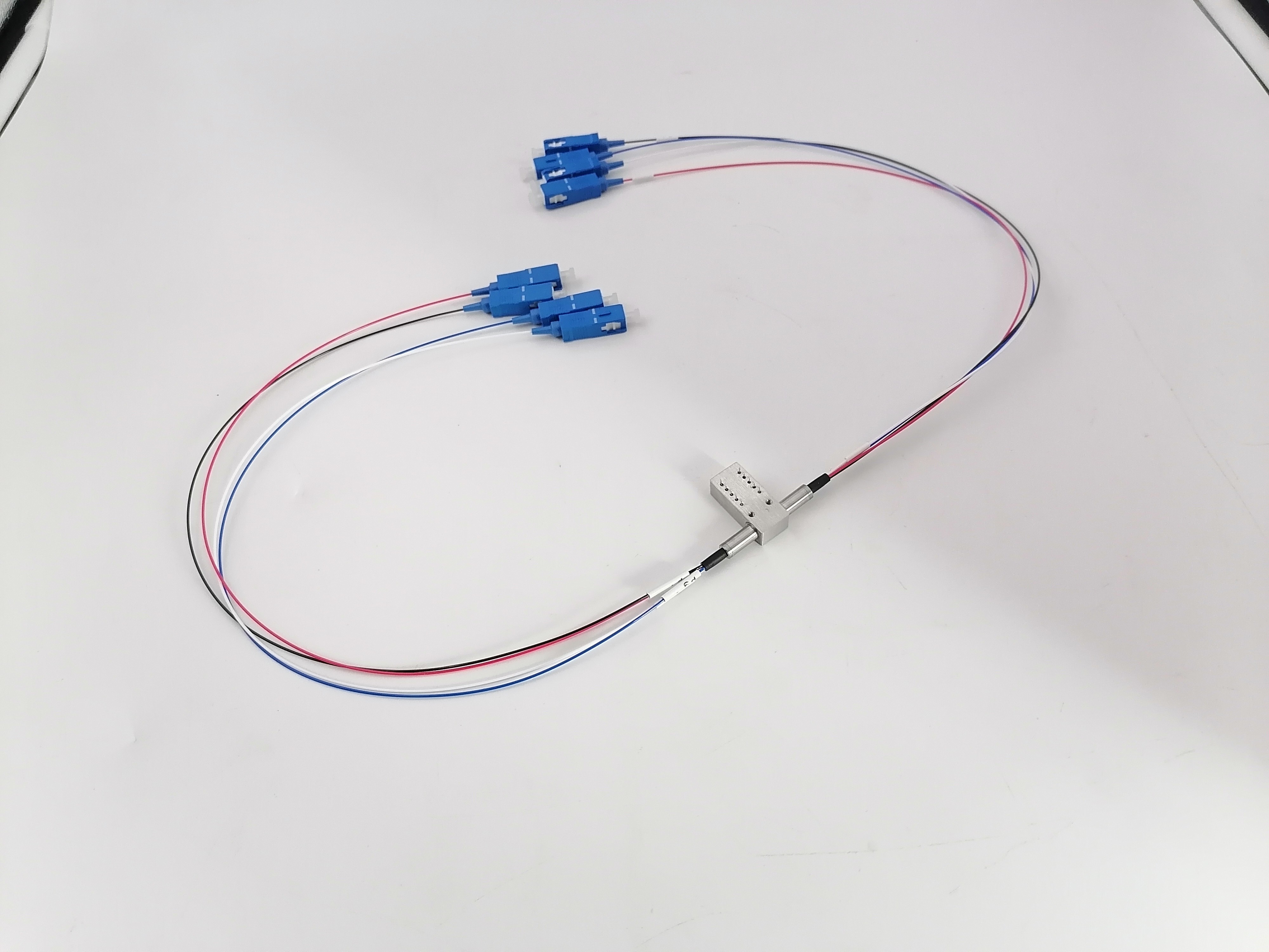 2x2 Bypass Mechanical Optical Switch Non Latching 5V SC UPC 1310/1550nm