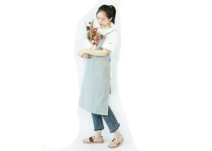 China Fresh Green Dust Proof Barista Canvas Aprons For Adults wholesale