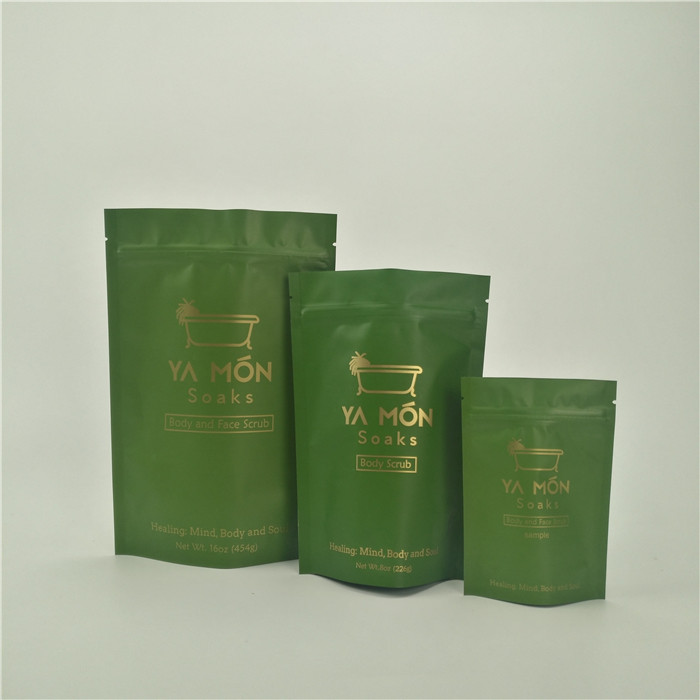 Accepted Up to 10 Colors Available High Quality Resealable Mylar Sachet Packaging Bag