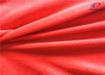 Anti - Pilling Polyester Spandex Velvet Fabric Stretch Knitted Minky Fabric For