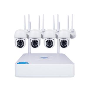 China Outdoor Wireless Surveillance Camera Systems 4CH WiFi NVR With Audio OEM wholesale