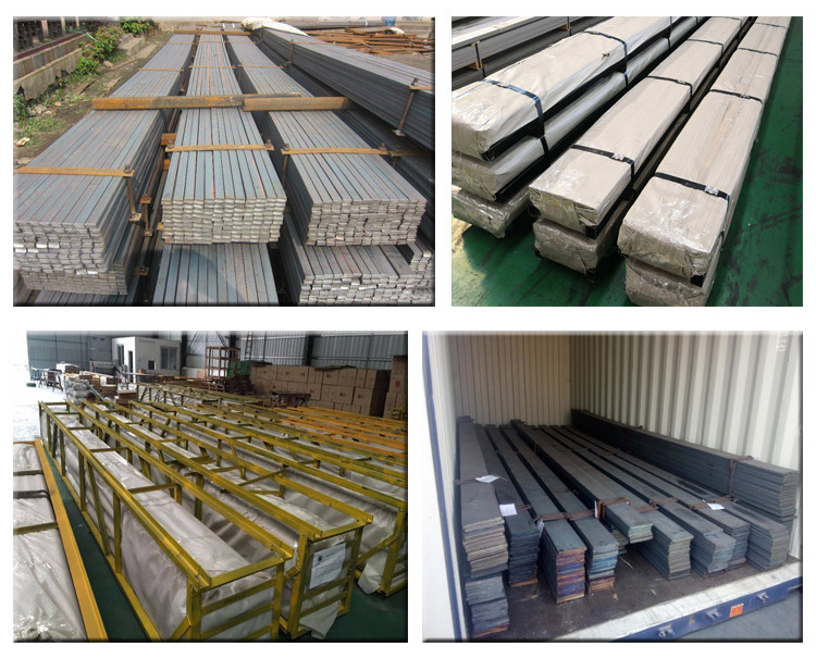 Customized Mild Carbon Steel Flat Solid Bars A36 10mm Thick Hot Rolled