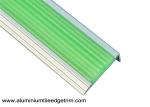 Aluminium Photoluminescent Stair Nosing With 50 mm Width And 20 mm Height