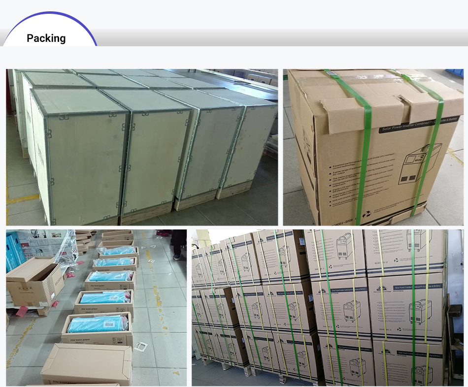Three Phase 5000 Watt 380V 460V Low Frequency Solar Inverter For Solar Panels