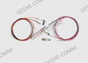 China Dual Window Wideband 1x2 2x2 Single Mode Fiber Fused Couplers wholesale