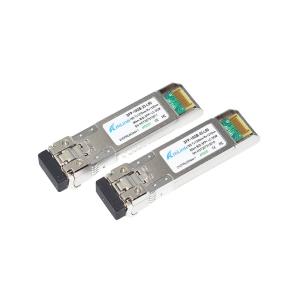 China 10G 1270nm 1330nm 80km Single LC Optic fiber Module wholesale
