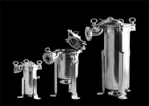 China Food Industrial Filter Housing , ANOW SS Bag Filter Housing High Flow Bag wholesale