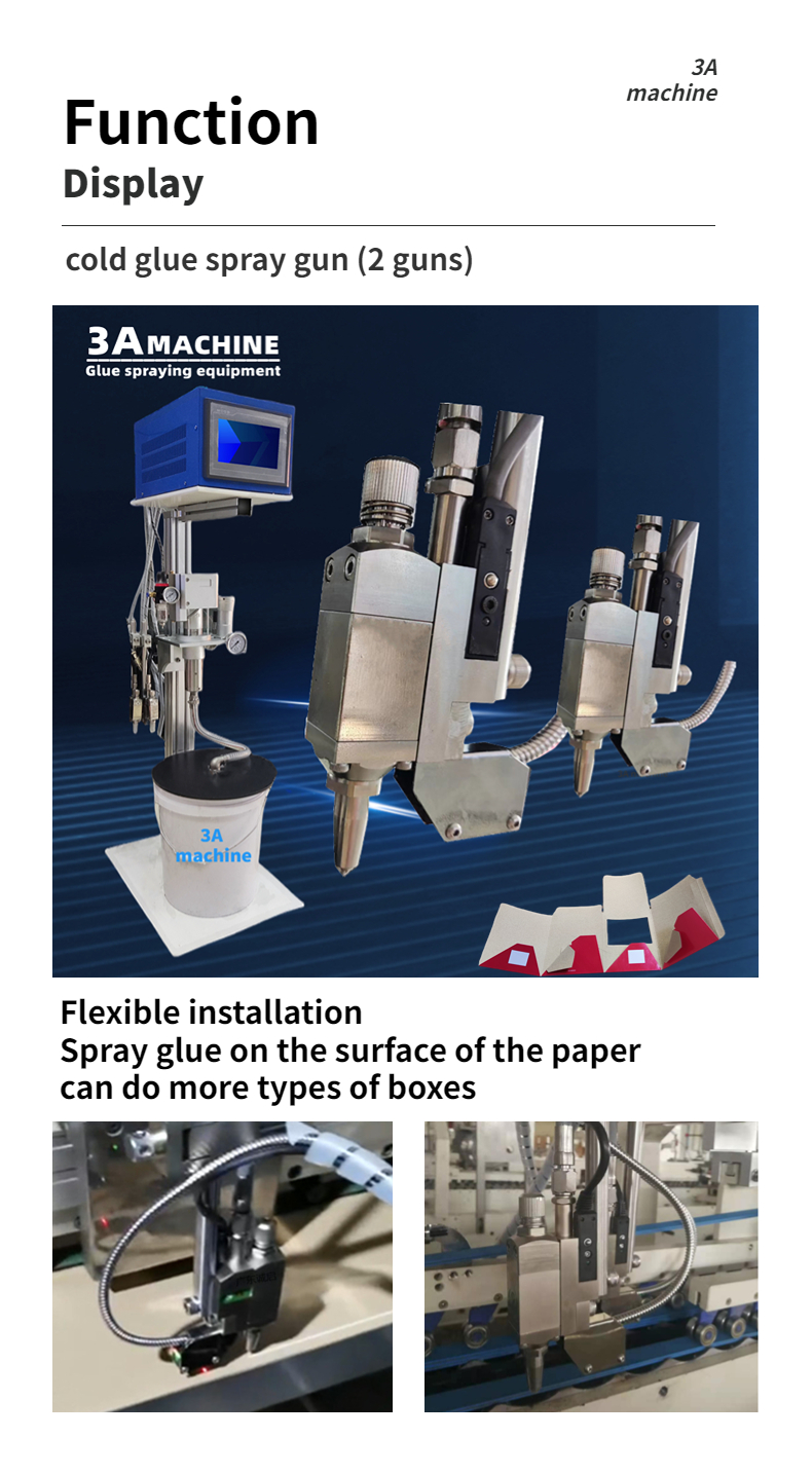 Automatic Bottom Lock Folder Gluer for Precise Folding and Pasting in 10*1.2*1.3m Size