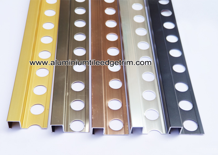 straight edge tile edge trim aluminum