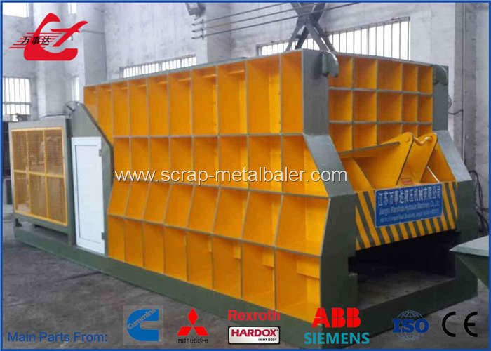 Box Type Hydraulic Metal Scrap Shear Container Shearing Machine For Cutting Mixed Scrap 1400mm Blade Length