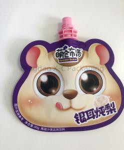China Liquid Packaging Stand Up Pouch With Nozzle , Heat Sealed Standing Spouted Bags wholesale
