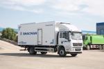 SHACMAN L3000 Van Cargo Truck 4x2 340Hp Lorry Truck 290Hp Euro II White 6 Wheels