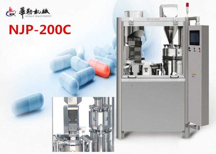 NJP - 200C Automatic Capsule Filling Machine With High Precision Cam Index Unit