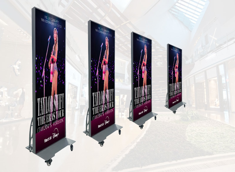 Indoor Commercial 600-1000cd Ultra Refresh Rate LED Display Screen