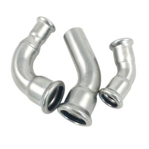 China Lead Free SCH20 NSF 15mm Stainless Steel Pipe Fittings wholesale