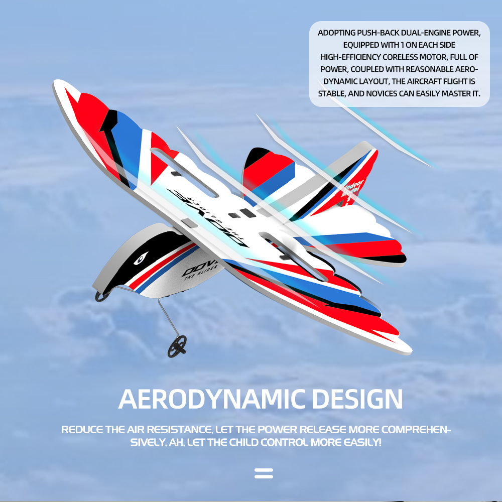 RC Glider 2.4g 2ch Remote Control Toy Flying Bird Mpp Foam Rc Airplanes Rc Bird Flying Toys with NO Aerial Photography