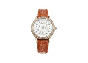 China Water Resistant Female Leather Watches Stainless Steel Material With Customized Logo wholesale