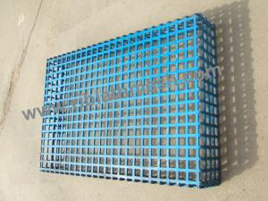 China Square Hole Blue Perforated Metal Mesh Galvanized Steel Plate wholesale