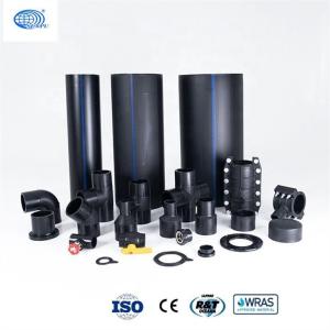 China ODM Large Diameter HDPE Pipes And Fittings PN4 To PN32 Pressure wholesale