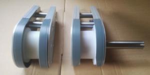 China 105mm flexible conveyor drive units and idler unit materials aluminium wholesale