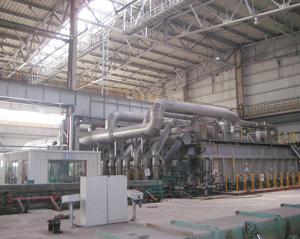 China Continuous Heating Furnace 35t / H Walking Beam Feeder Cold Charging wholesale