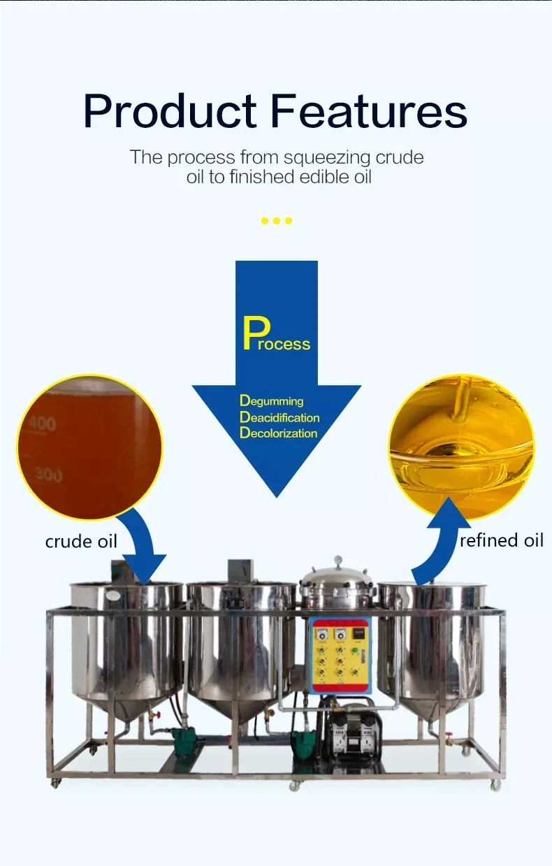 Automatic Mini Oil Press Machine Commercial Groundnut Oil Production Machine