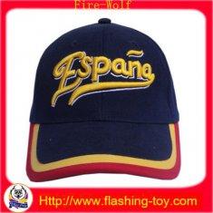 China Logo flashing LED Cotton Cap, Embroidery Mens Hats HL-B5116 wholesale