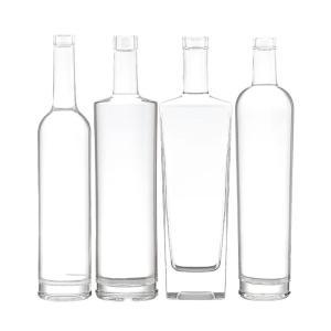 China Custom Color 750ml Glass Bottle For Glass Products Spirit Liquor Gin Vodka wholesale