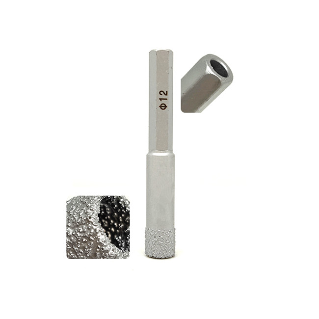 Deyi White Hexagonal Diamond Drill Core Bits For Ceramic Tile