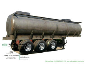 HCl Acid Tanker for Transport Hydrochloric Acid, Hydrochloride, Hydrogen Chlorate, Sodium Hydroxide, Acrylic Acetic Acid, 19m3-33m3 Steel Lined LLDPE