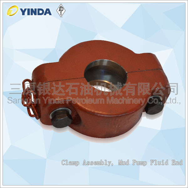 Honghua HHF1600 Mud Pump Clamp Assembly, Mud Pump Fluid End NB101.05.19.00 GH3161-05.22.00 GH3101-05.24.00