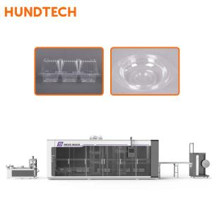 China High Speed PLC Thermoforming Packaging Machine Vacuum Mould 152kw Heating wholesale