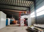 Rolling Door Paint Room For Truck Factory Truck Bus Spray Paint Booth Coating