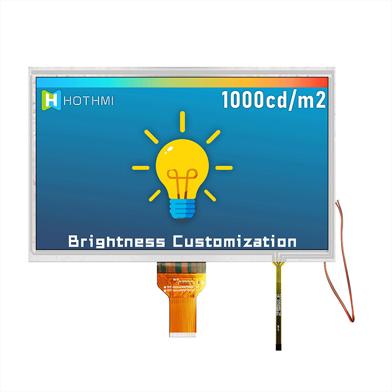 10.1 Inch LVDS IPS Sunlight Readable LCD Display With Resistive Touch Panel H101A9WSIFTKR40
