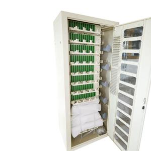 China Indoor Fiber Optic Cabinet Floor Installation With Anti Erosion Performance wholesale