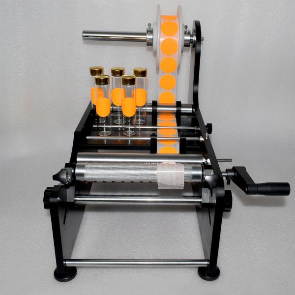 Semi-automatic bottle label applicator machine TB-26